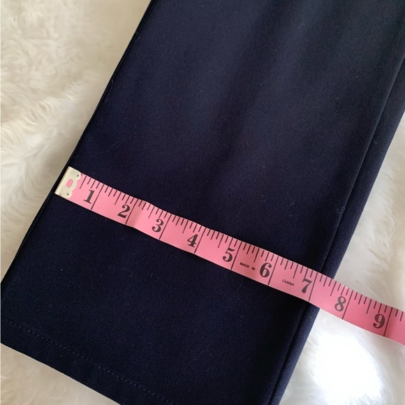 ST. JOHN Sport by Marie Gray navy cotton Twill ladies trousers in size 2… - Picture 7 of 12